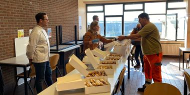 PIVA koffiekoeken voor de stadsdienst